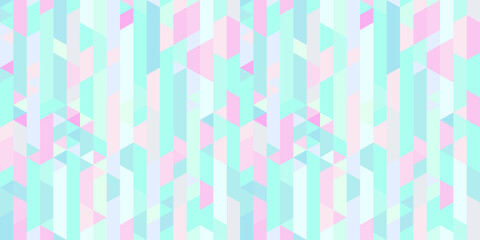 Polygonal background. Stripe pattern. Multicolored backdrop. Seamless abstract texture with many lines. Geometric colorful wallpaper with stripes. Image for flyer, shirt and textile