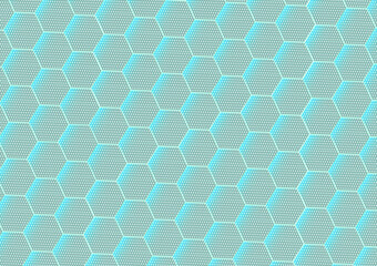 blue pattern
