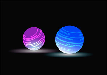 colorful balls