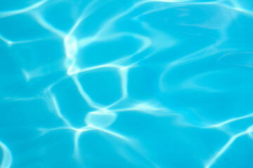 Water in the pool. Summer backgraund