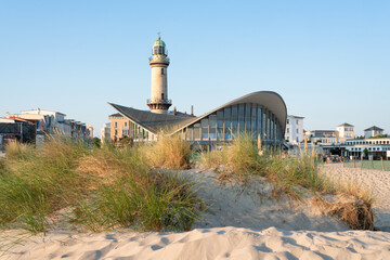 Warnemünde Lighthouse, Rostock, Mecklenburg-Vorpommern, Germany