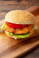 タンドリーチキンバーガー