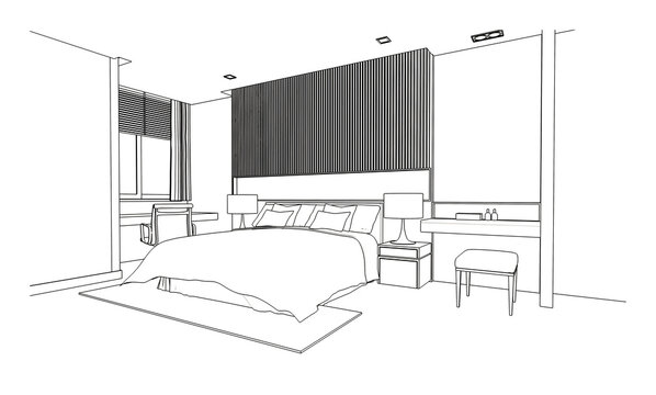 Bedroom Line Drawing Images Browse 9 219 Stock Photos Vectors And Video Adobe Stock