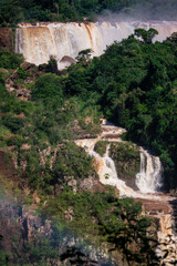 Fototapeta premium waterfall in the mountains
