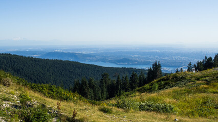 View from Grouse Mountain, Vancouver, Canada