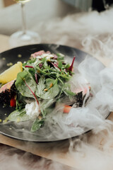 tuna salad in the smoke