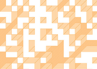 Implementation of Edward Zajec’s “Il Cubo” from 1971. Essentially a Truchet tile set of 8 tiles and rules for placement art illustration