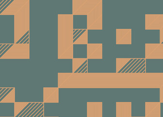 Implementation of Edward Zajec’s “Il Cubo” from 1971. Essentially a Truchet tile set of 8 tiles and rules for placement art illustration