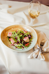 tuna with asparagus
