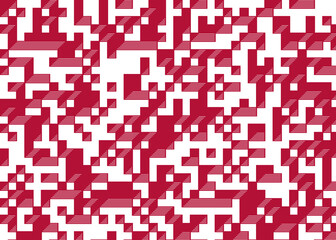 Implementation of Edward Zajec’s “Il Cubo” from 1971. Essentially a Truchet tile set of 8 tiles and rules for placement art illustration