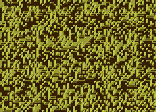 Implementation of Edward Zajec&rsquo;s &ldquo;Il Cubo&rdquo; from 1971. Essentially a Truchet tile set of 8 tiles and rules for placement art illustration
