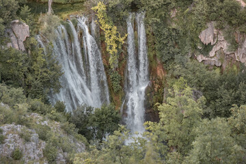 Waterfalls in Krka National Park.