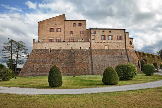 Bertinoro, Emilia Romagna, Italy: the ancient fortress in the hill top of the picturesque old town