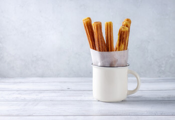 traditional Spanish pastries - churros