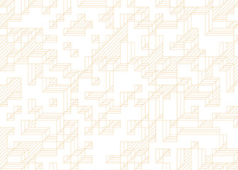 Implementation of Edward Zajec’s “Il Cubo” from 1971. Essentially a Truchet tile set of 8 tiles and rules for placement art illustration