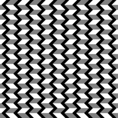 Herringbone motif. Zigzag weaving lines. Jagged stripes. Seamless surface pattern design with rhombuses blocks tessellation ornament. Mosaic parquet wallpaper. Digital paper, page fills, print. Vector