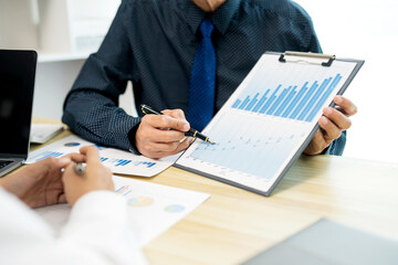 senior staff teach marketing and planning to younger staff