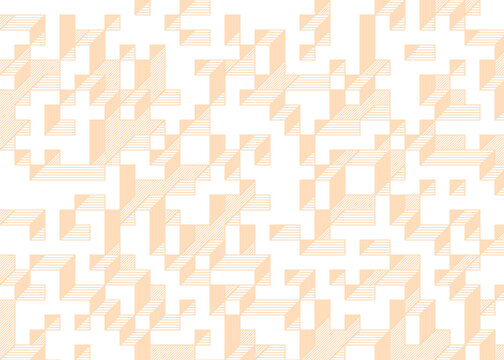 Implementation of Edward Zajec&rsquo;s &ldquo;Il Cubo&rdquo; from 1971. Essentially a Truchet tile set of 8 tiles and rules for placement art illustration