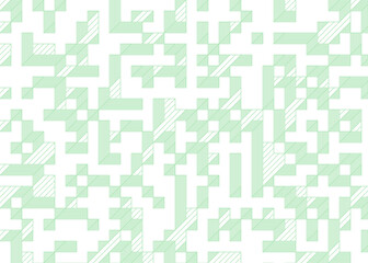 Implementation of Edward Zajec’s “Il Cubo” from 1971. Essentially a Truchet tile set of 8 tiles and rules for placement art illustration