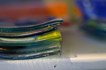 Arte en Vitrox. Vidrio de colores. Mosaicos de vidrios de colores