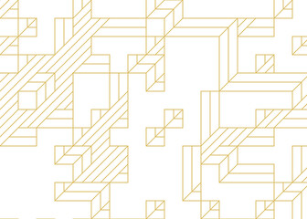 Implementation of Edward Zajec’s “Il Cubo” from 1971. Essentially a Truchet tile set of 8 tiles and rules for placement art illustration