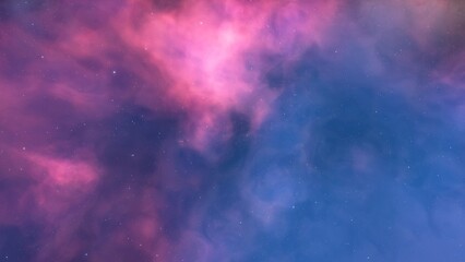 Space nebula, for use with projects on science, research, and education. Illustration