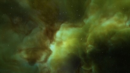 Fototapeta na wymiar Space nebula, for use with projects on science, research, and education. Illustration