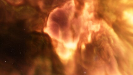 Space nebula, for use with projects on science, research, and education. Illustration