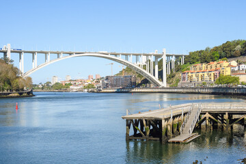 Arrabida Bridge in Porto