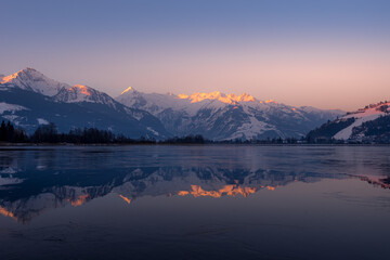 Sunrise in Zell am See