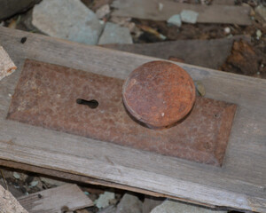 rusty bolt and nut