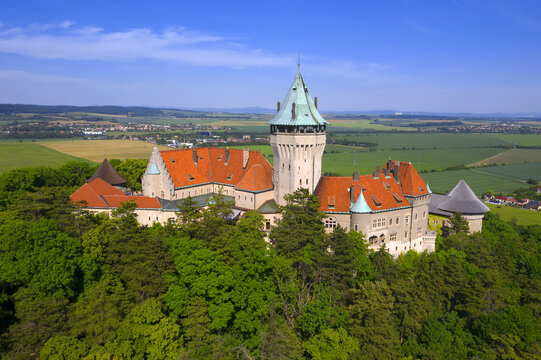 Smolenice Castle in Smolenice. Smolenice, Trnava Region, Slovakia.