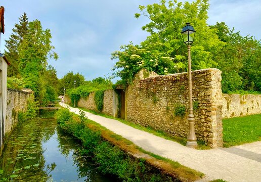 garden in the park in Chevreuse