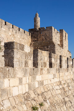 The walls of Old Jerusalem