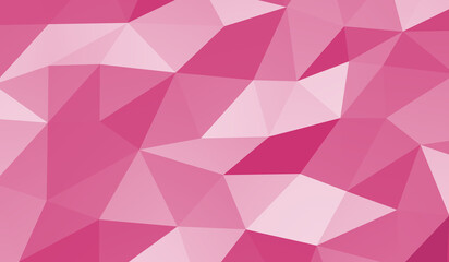 Low poly triangular background.