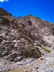 mountain landscape with sky