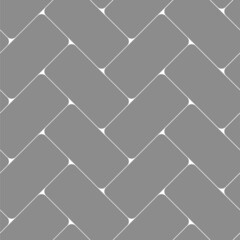 Gray tiles floor