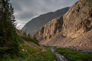 landscape in the morning