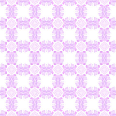 Medallion seamless pattern. Purple fantastic boho