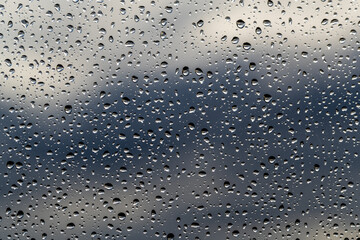 rain drops on window