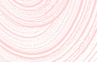 Grunge texture. Distress pink rough trace. Fetchin