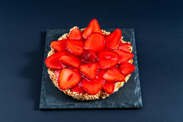 Torta de morango / Strawberry pie
