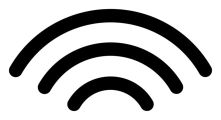 Broadcasting source vector illustration. Flat illustration iconic design of broadcasting source, isolated on a white background.