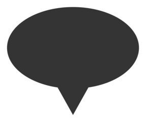 Banner place vector illustration. Flat illustration iconic design of banner place, isolated on a white background.