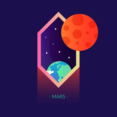 solar system MARS
