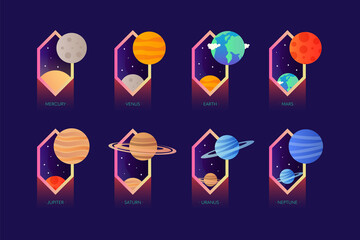 solar system medals