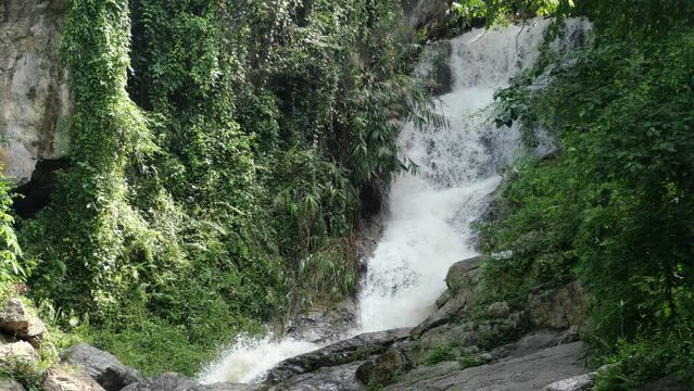 Huay Kaew Waterfall famous place in Chiangmai, Thailand.