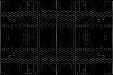 Abstract background. Monochrome texture. Black and white lines on background.