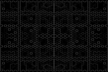 Abstract background. Monochrome texture. Black and white lines on background.