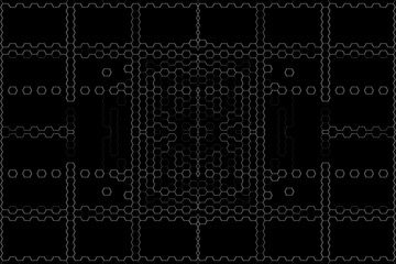 Abstract background. Monochrome texture. Black and white lines on background.